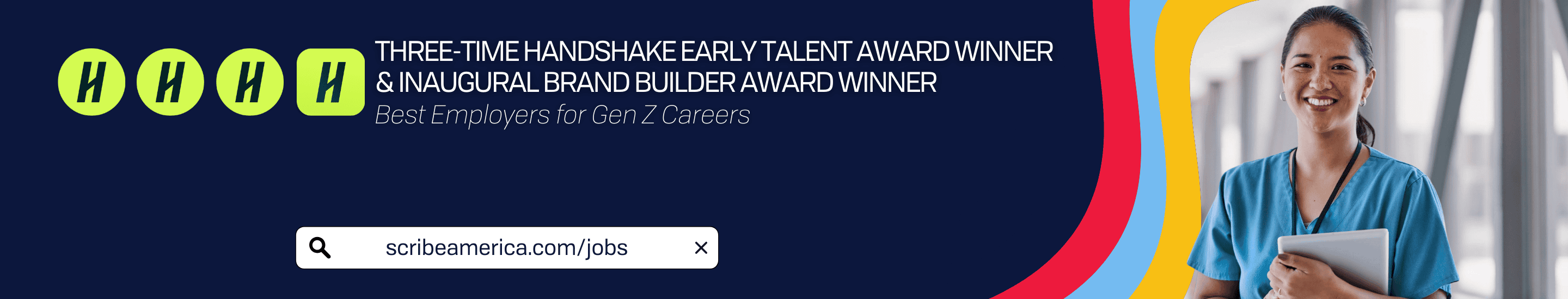 ScribeAmerica 3rd Handshake Talent Award